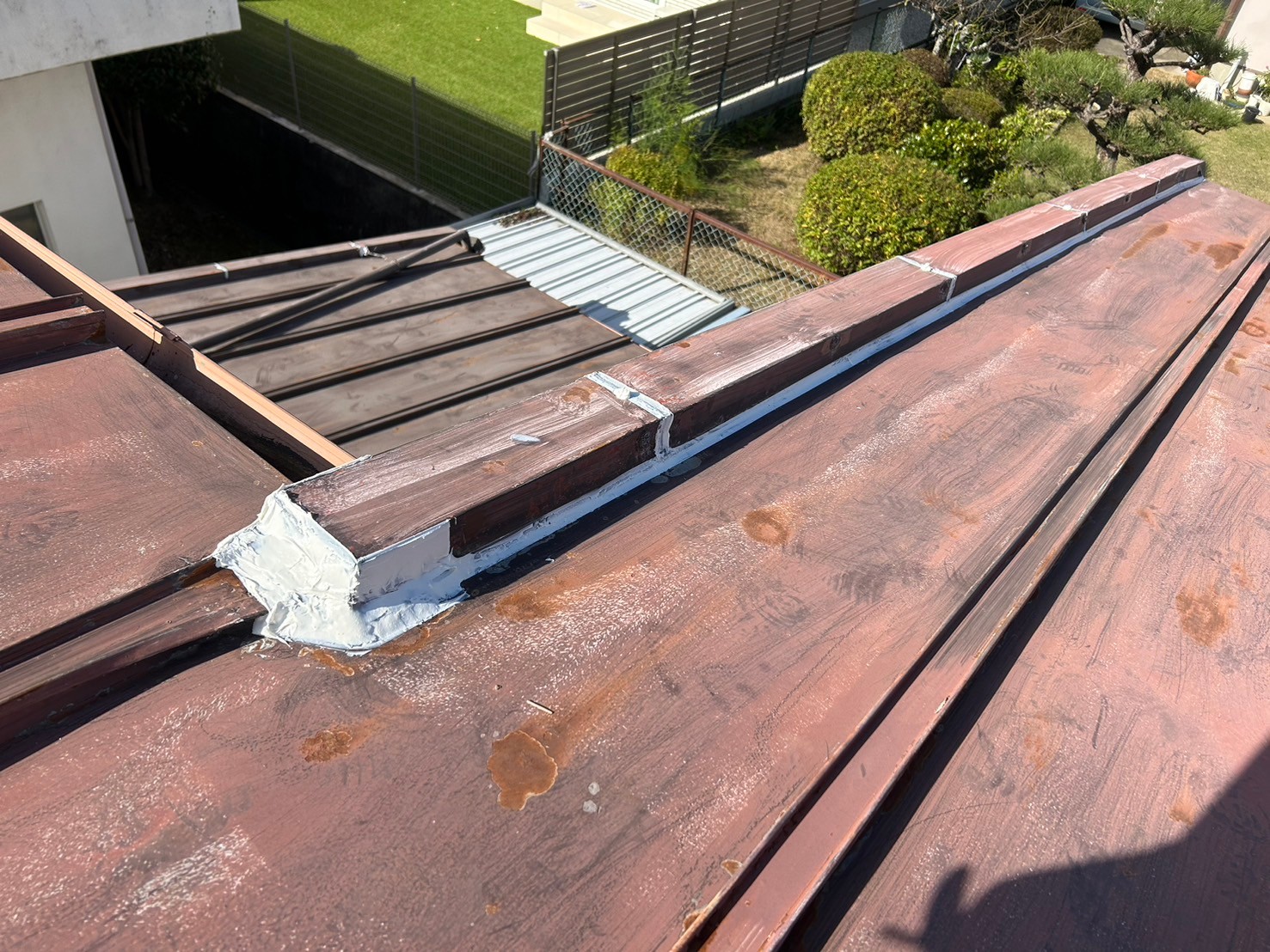 新しくシーリングを打ち直しました。