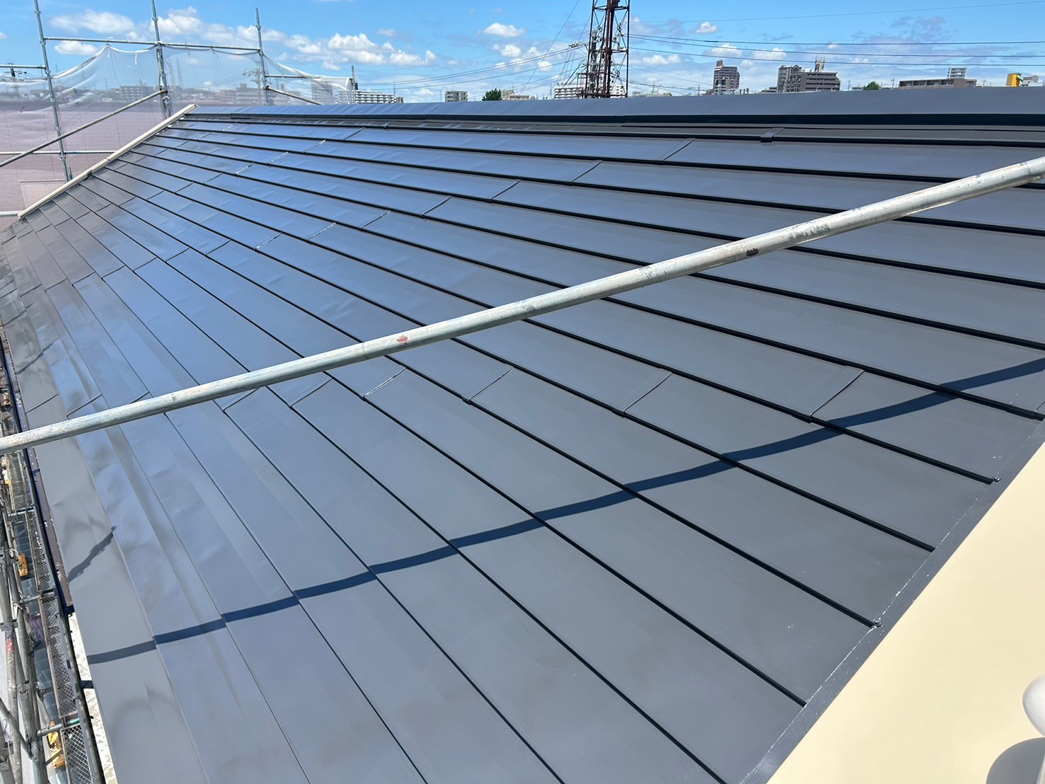 【屋根施工後】