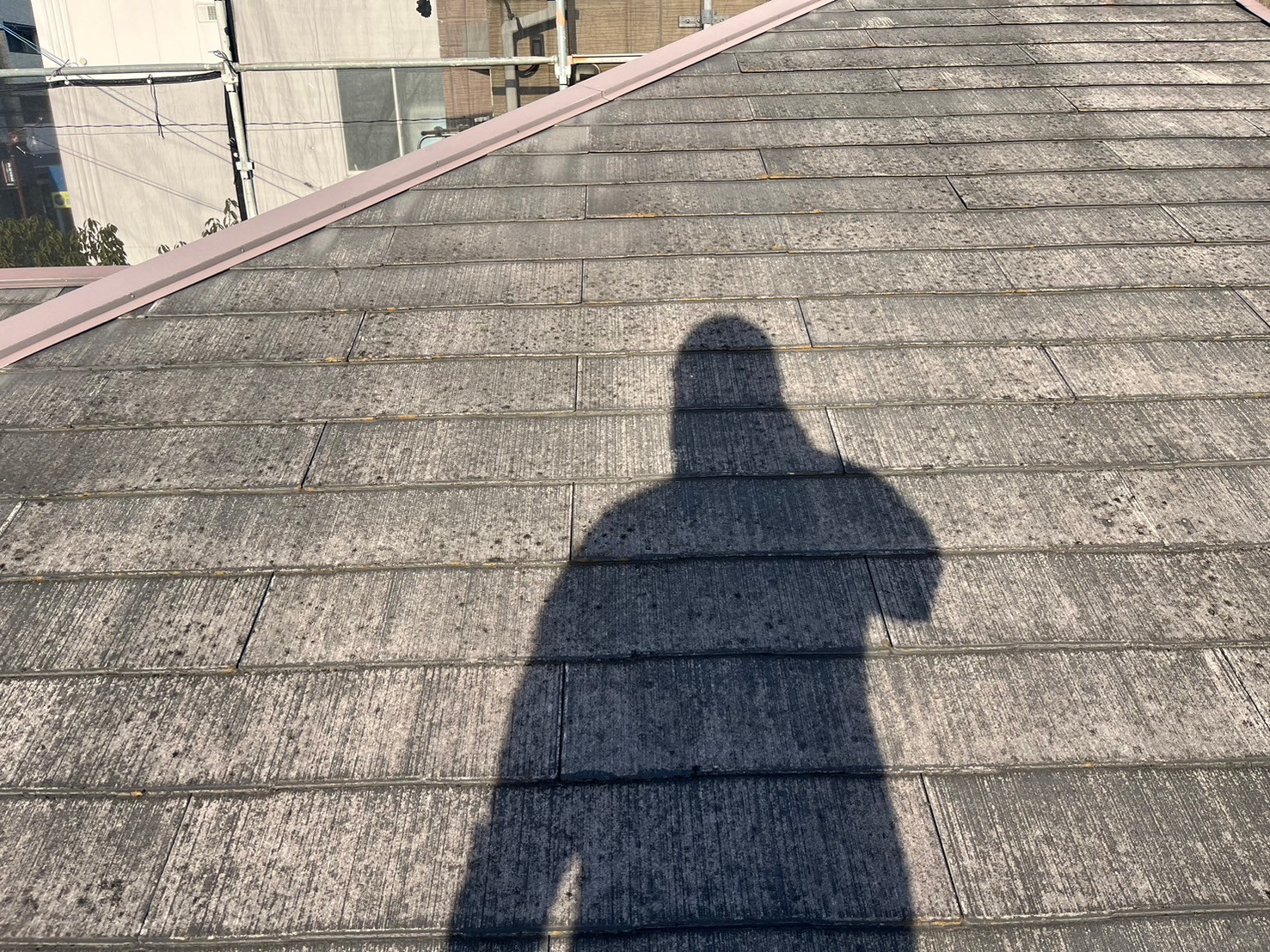 塗装前の建物様子です。