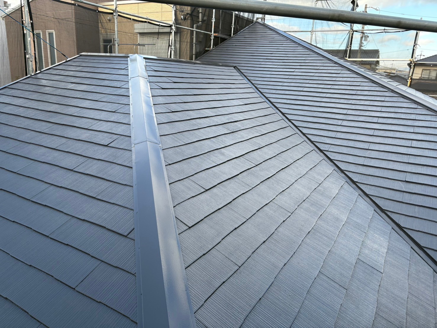 屋根塗装　施工後