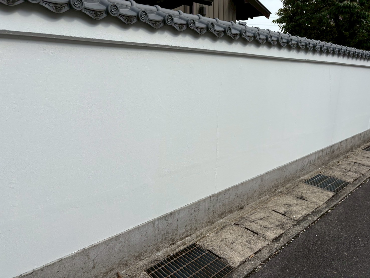 塀塗装後