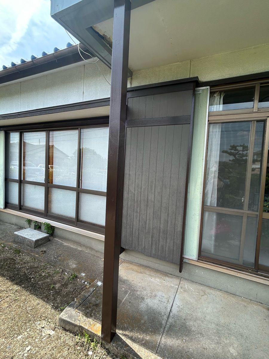 木部施工後
