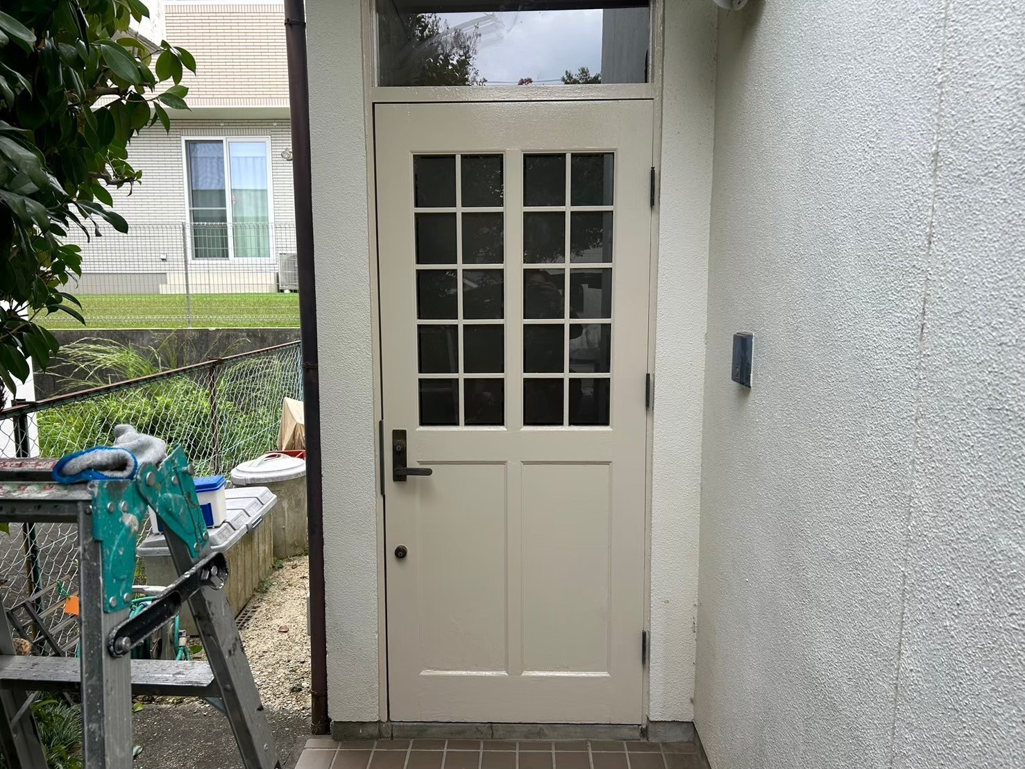 玄関扉　施工後