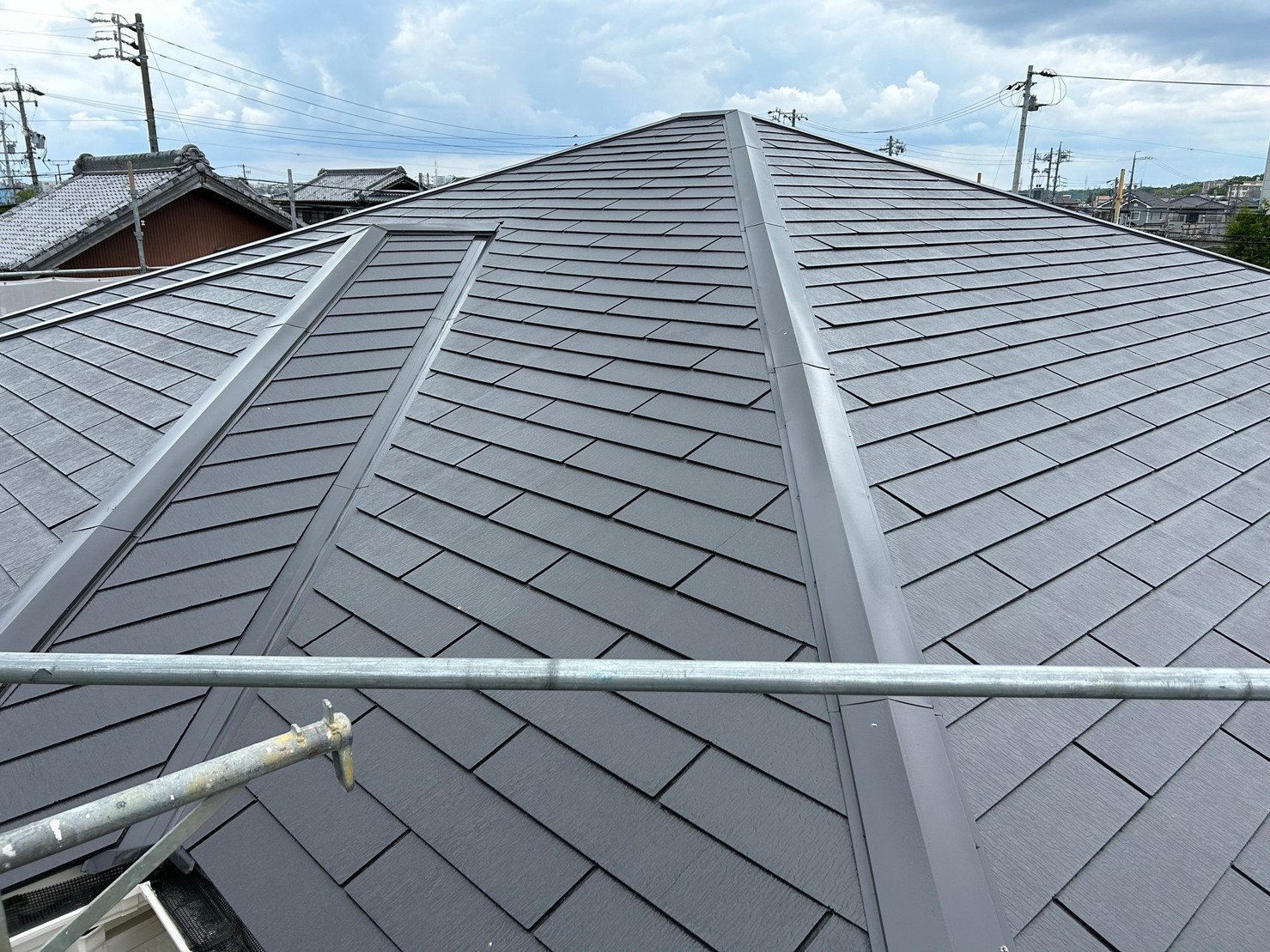 【屋根施工後】フッ素塗料で塗装し綺麗に仕上がりました！